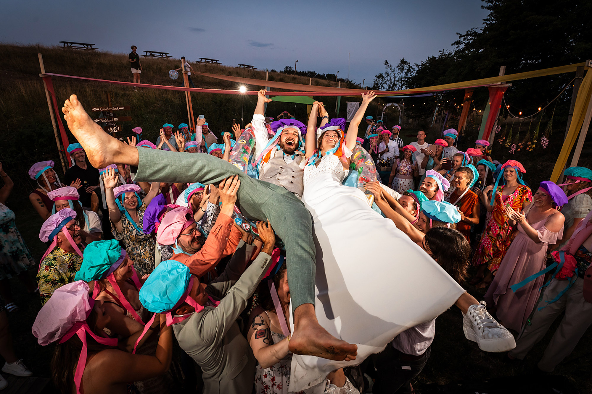 Wedding photo by Tom Tomeij