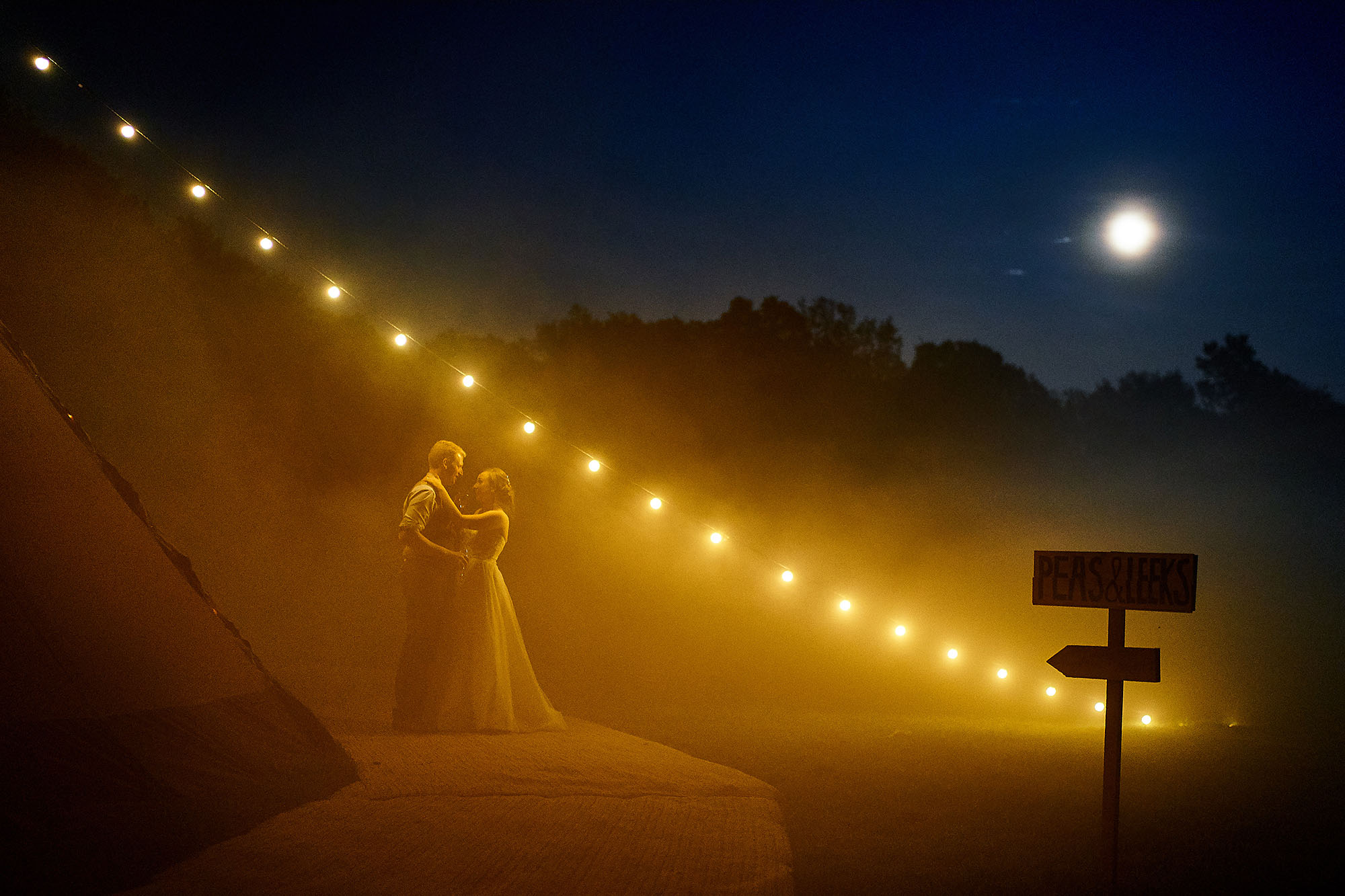 Wedding photo by Ben Pollard