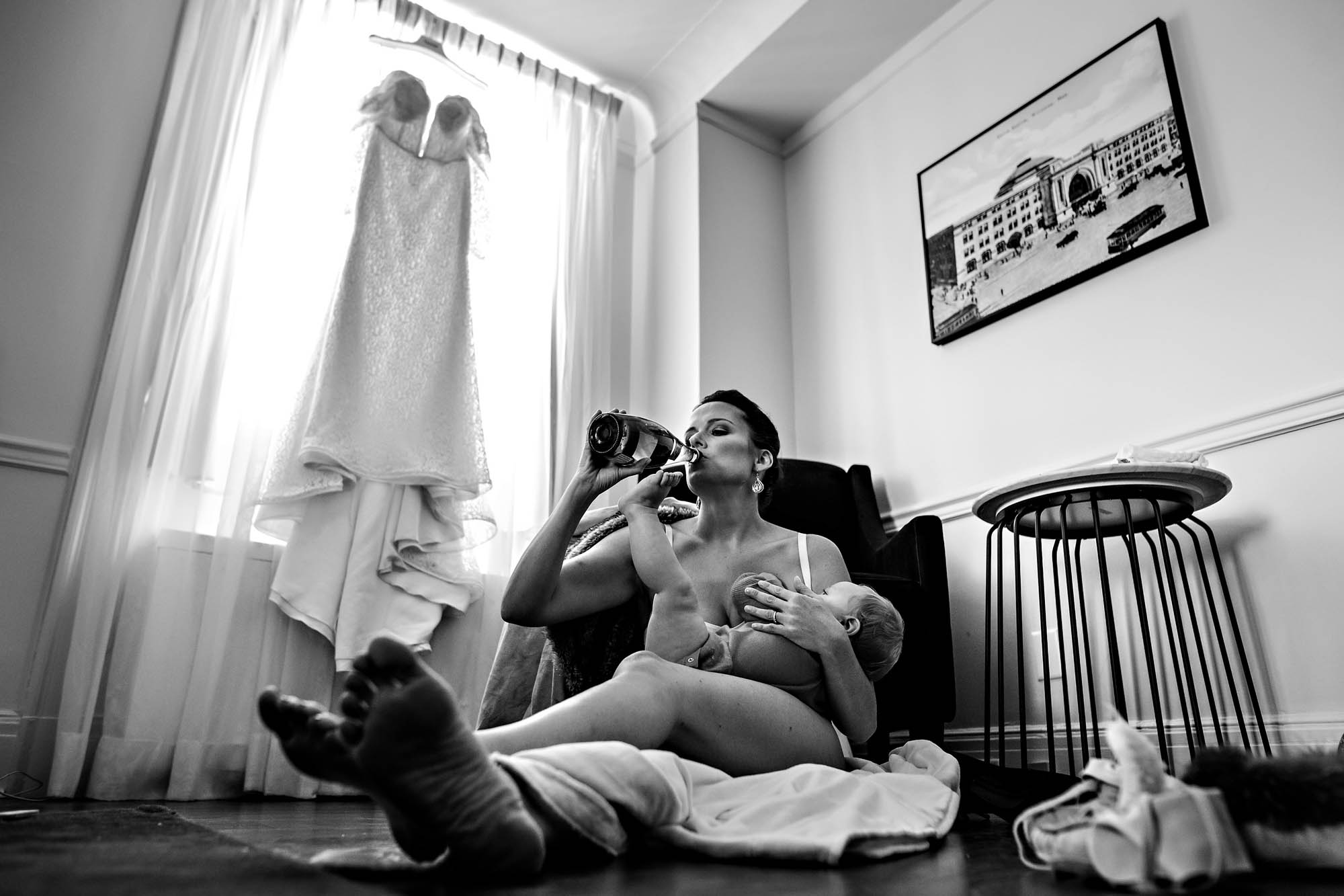 Wedding photo by Curtis Moore