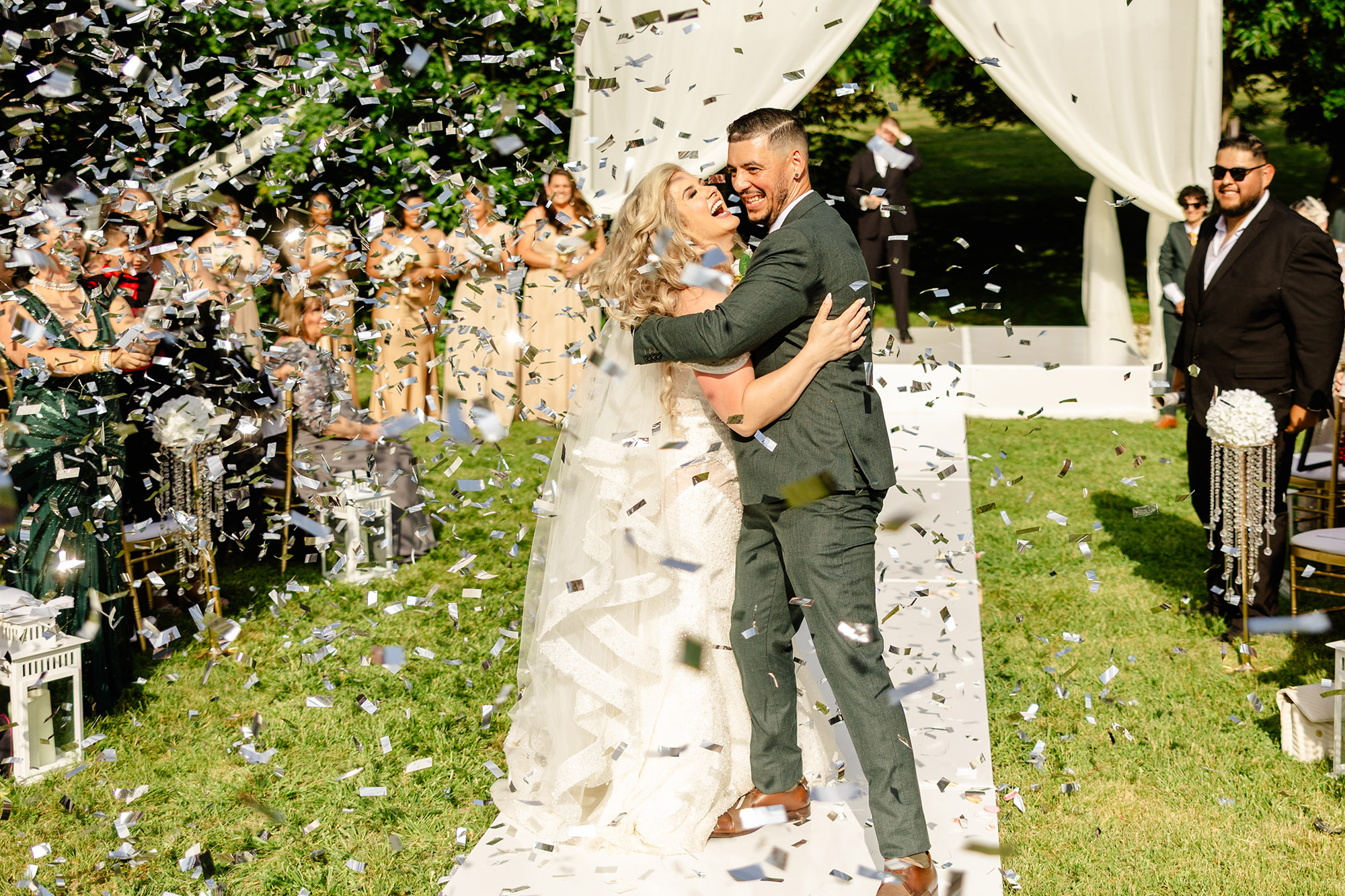 Wedding photo by E. Golden