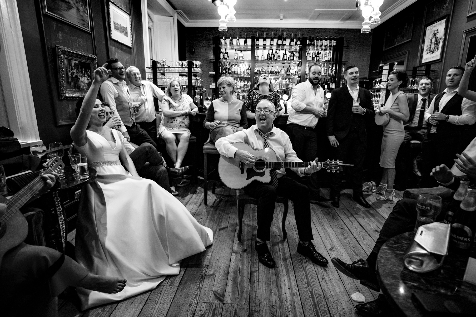 Wedding photo by Elaine Barker