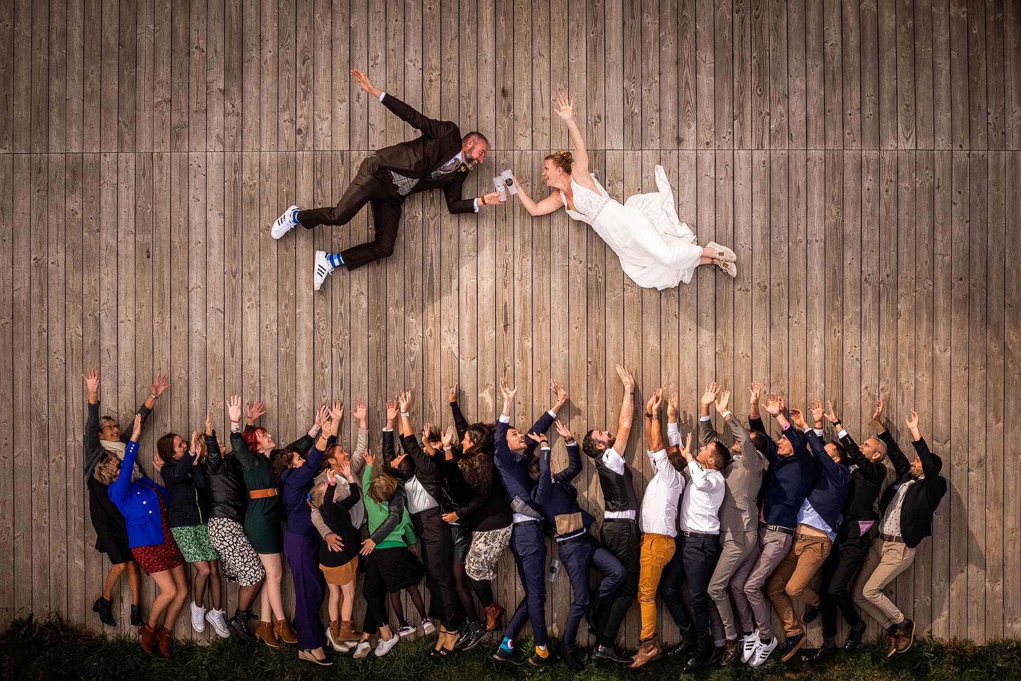 Wedding photo by Loic Bourniquel