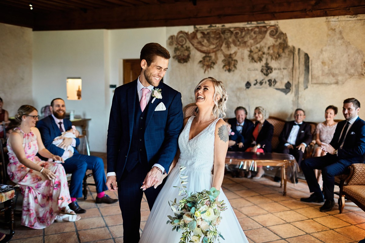 Mariage à l'Église de Gruyère - Jérémy Sauterel- Photographe