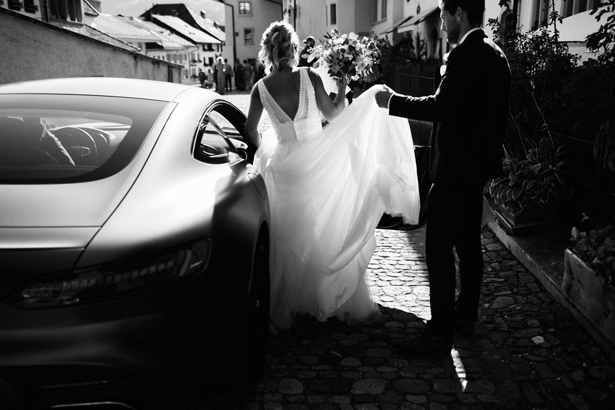 Mariage à l'Église de Gruyère - Jérémy Sauterel- Photographe