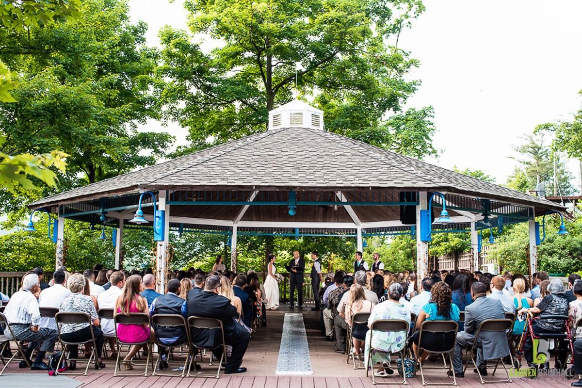Real Weddings at Turtle Back Zoo in West Orange, New Jersey