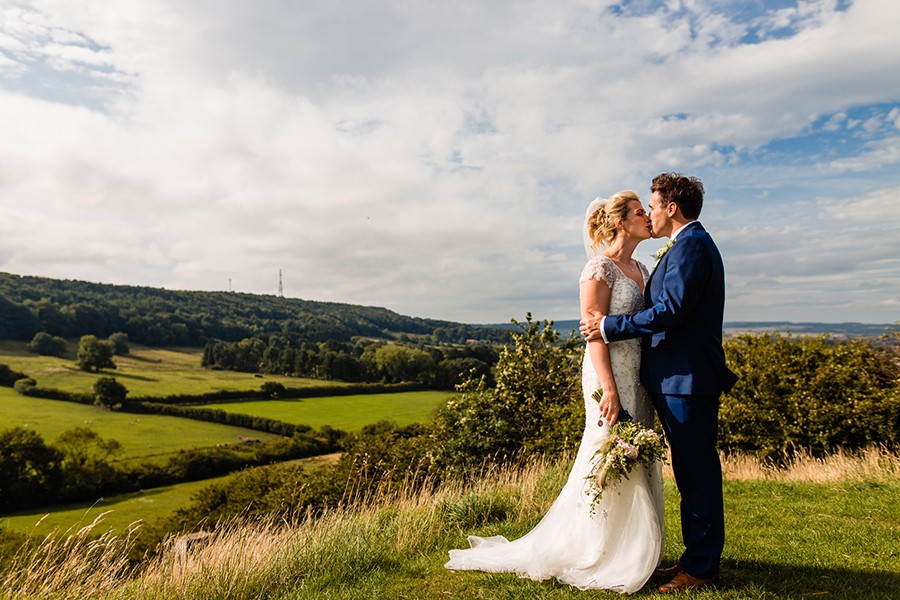 Real Weddings At Stepney Hill Farm In Scarborough Uk
